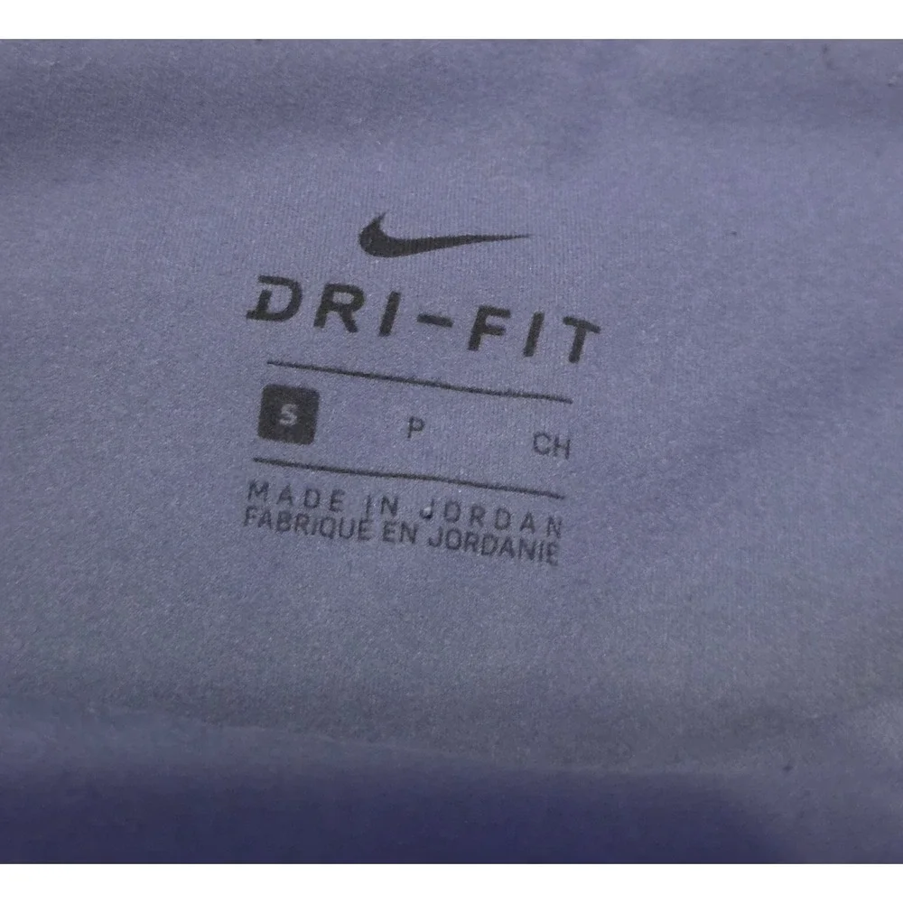 Nike Dri-Fit‎ Soft Athletic Leggings Women's Size Small Blue Inside Pocket